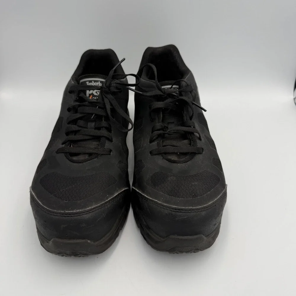Timberland PRO Radius Mens Work Shoes Black Alloy Toe A16JZ Size 11M